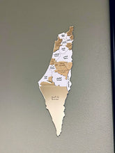 Palestina - 3D-karta